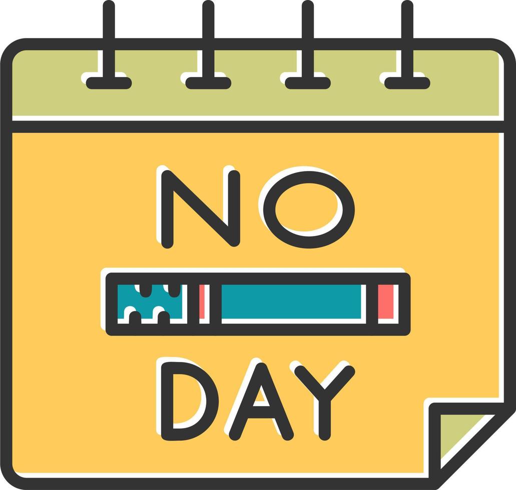 No Tobacco Day Vector Icon