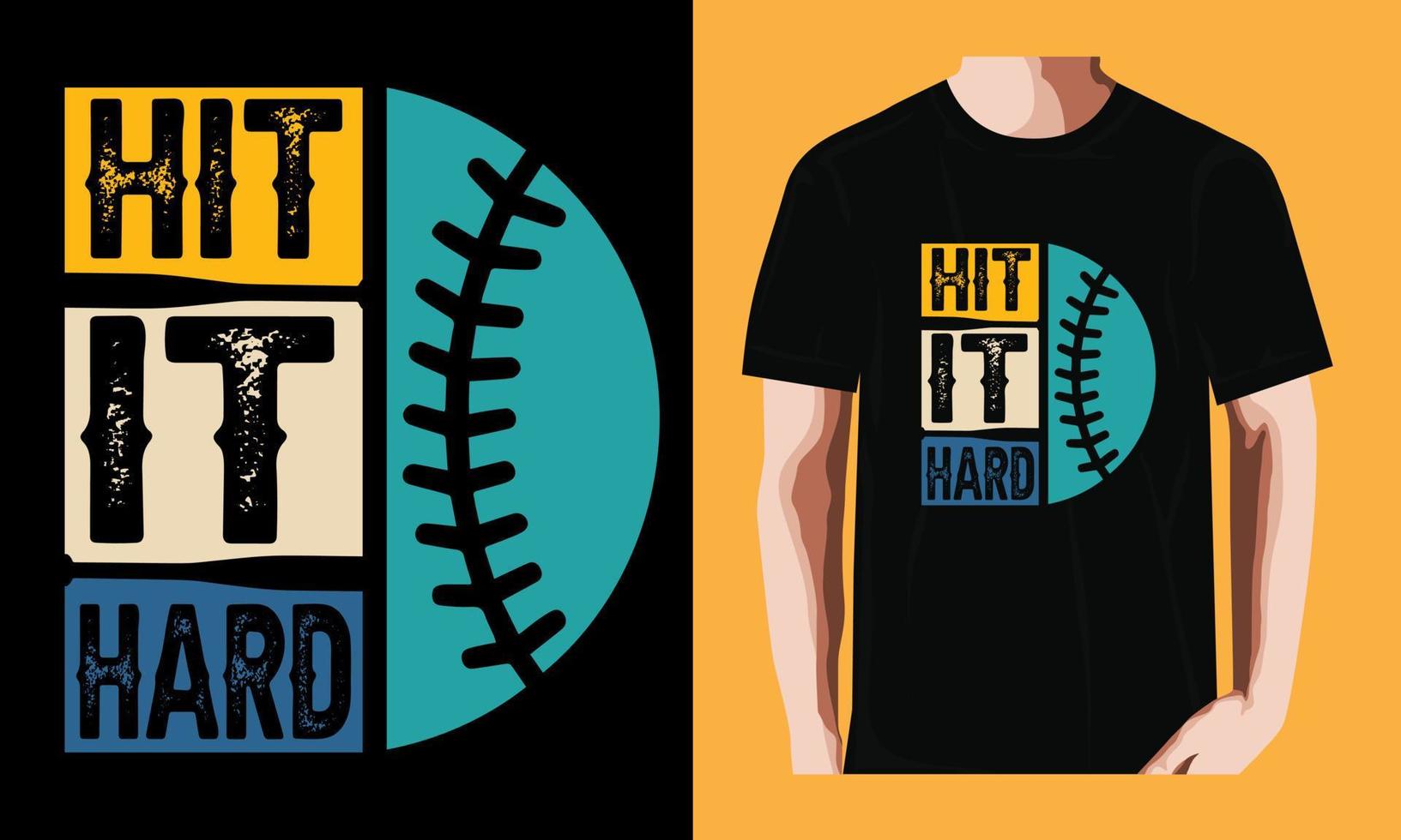 Hit It Hard vector