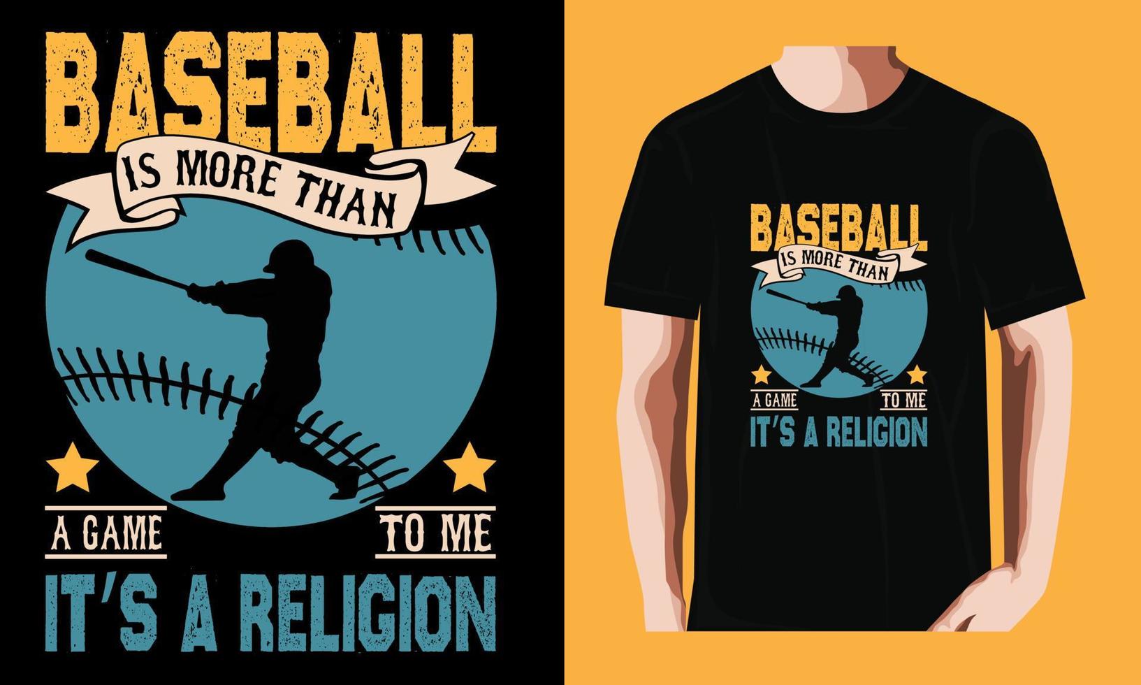 baseball is more than a game vector