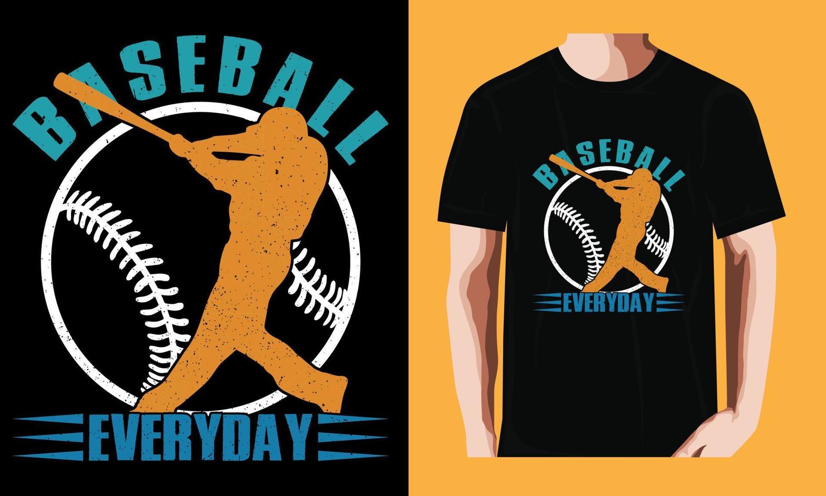 baseball every day vector