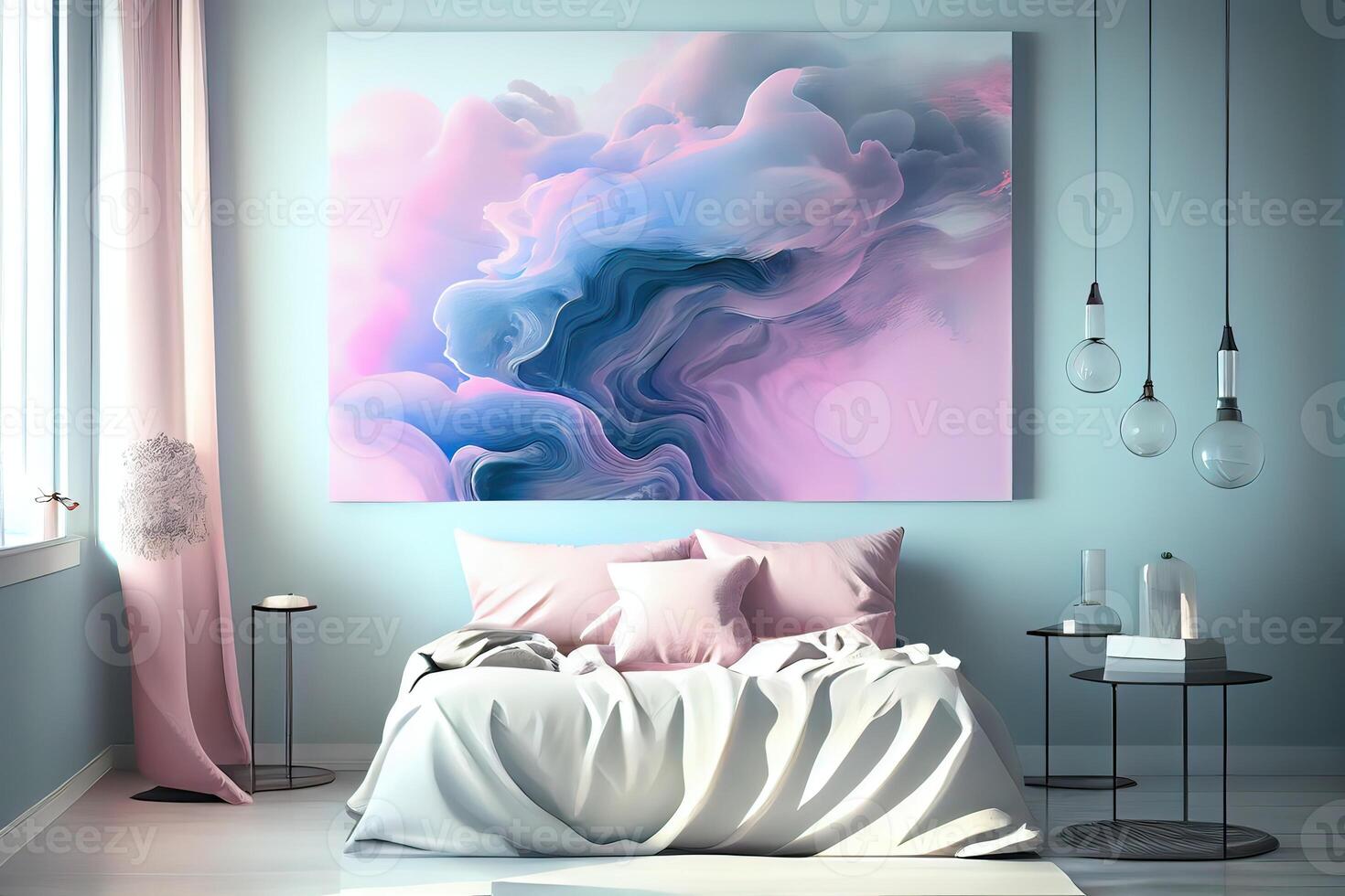 Beautiful Soft Grey Clouds Wallpaper Mural