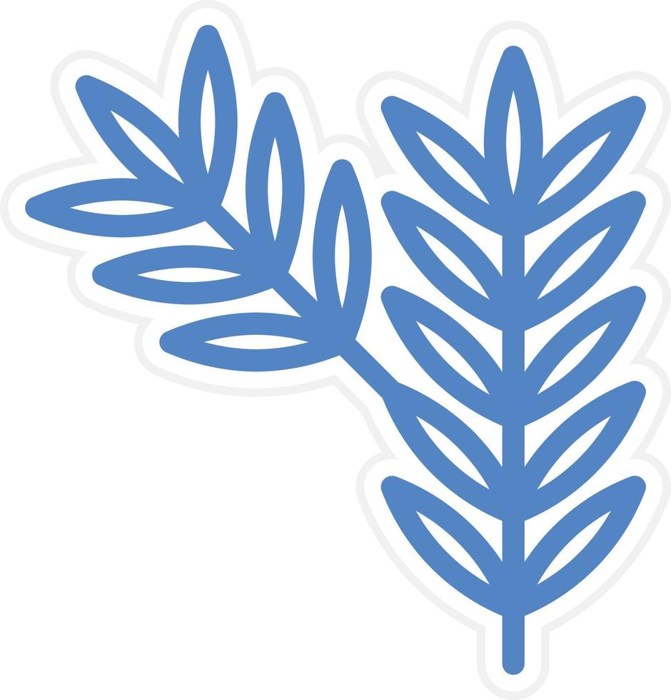 Rosemary Vector Icon Style