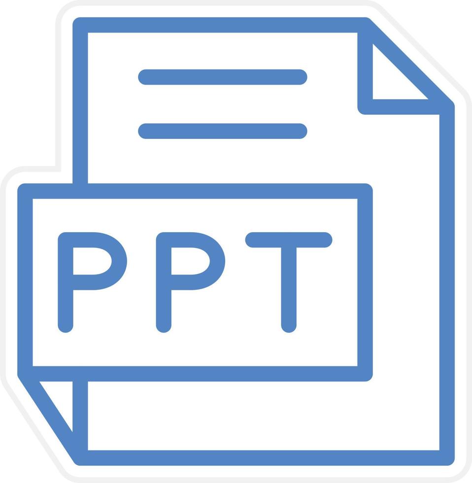 PPT Vector Icon Style