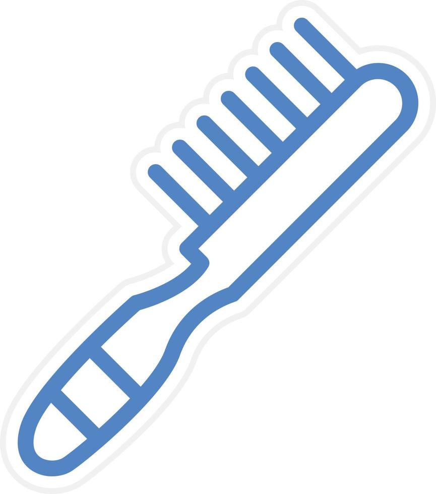 Cleaning Brush Vector Icon Style