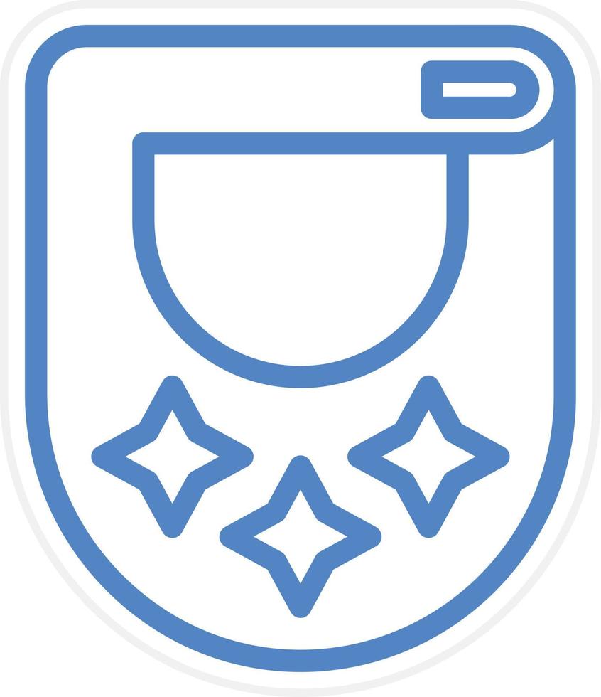 Bib Vector Icon Style