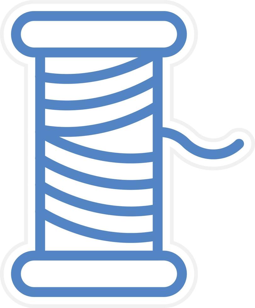 Spool Vector Icon Style