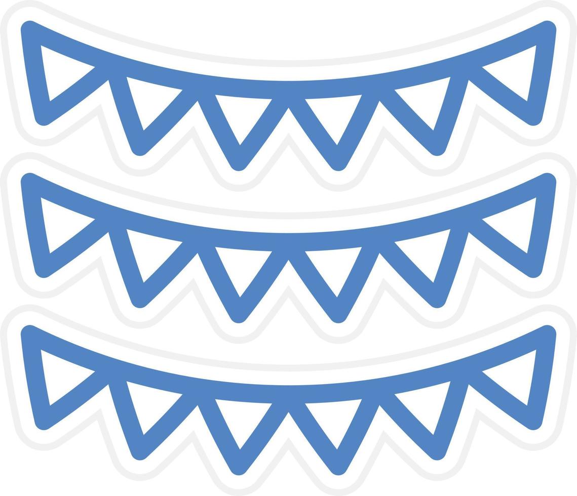 Garlands Vector Icon Style