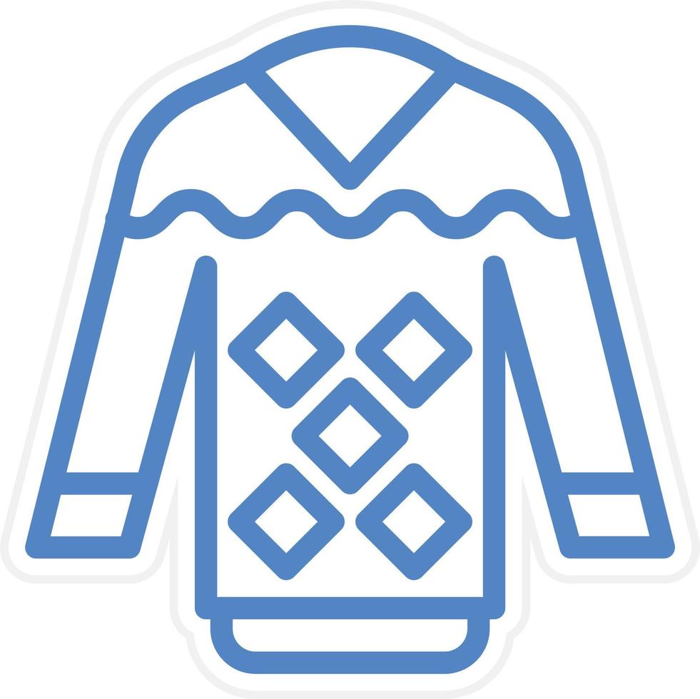 Sweater Vector Icon Style