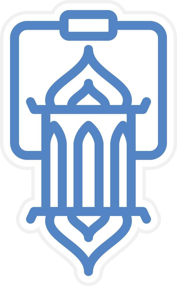 Lantern Vector Icon Style