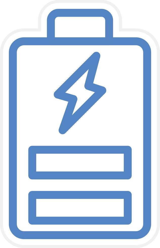 Battery Vector Icon Style