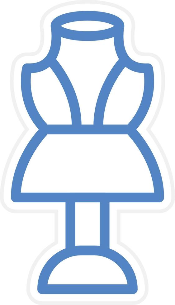 Mannequin Vector Icon Style
