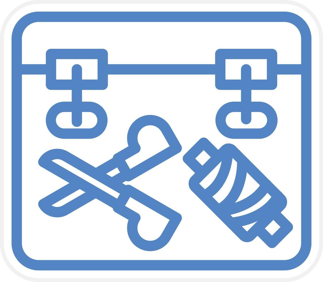 Sewing Box Vector Icon Style
