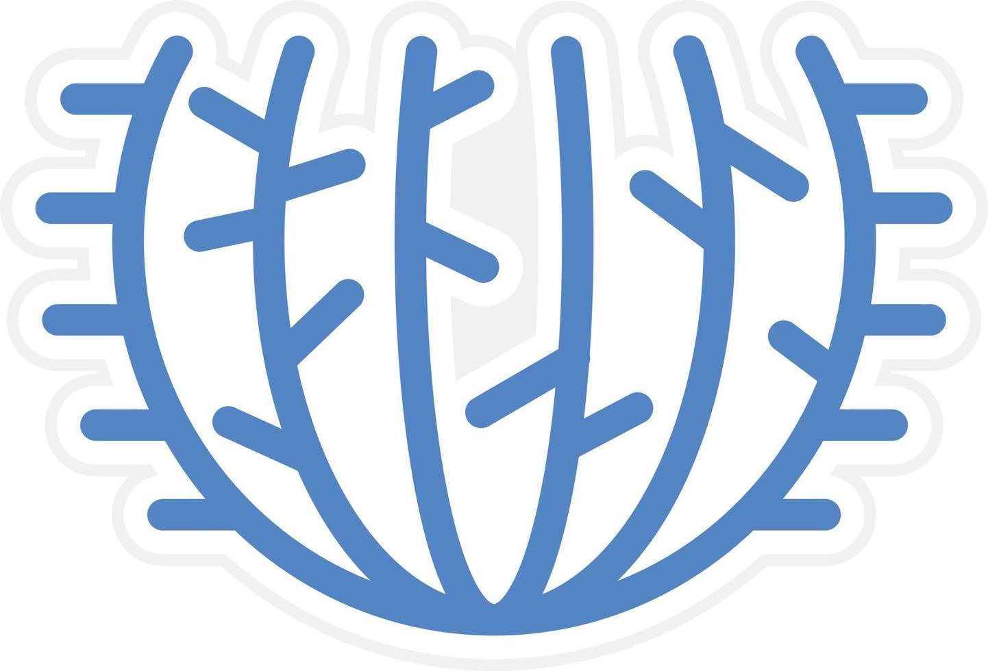 Tumbleweed Vector Icon Style