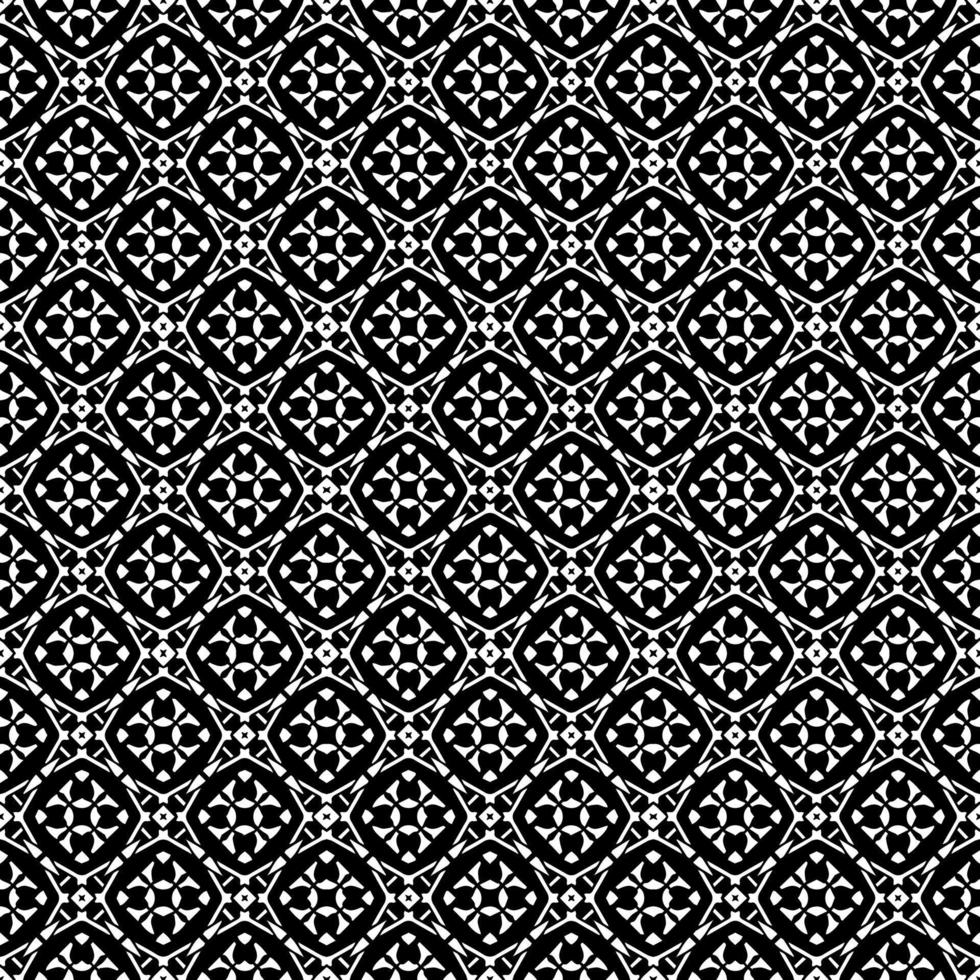 textura de patrón transparente en blanco y negro. diseño gráfico ornamental en escala de grises. vector