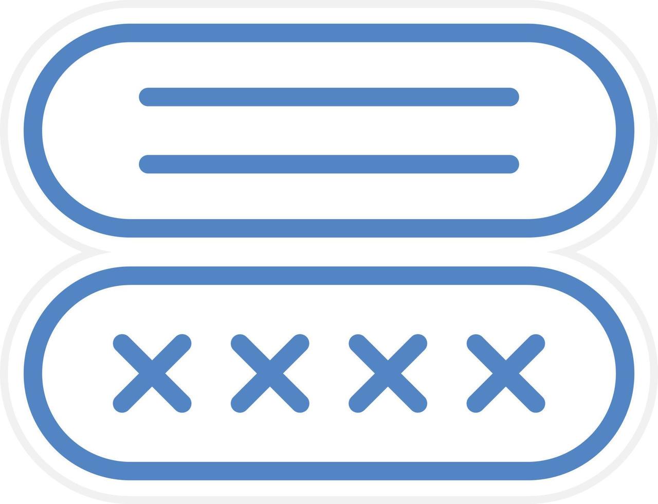 Password Vector Icon Style