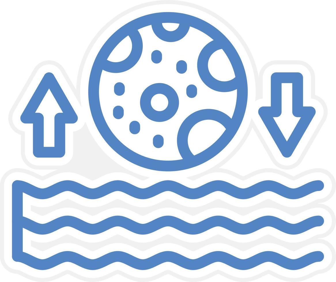 Tide Vector Icon Style