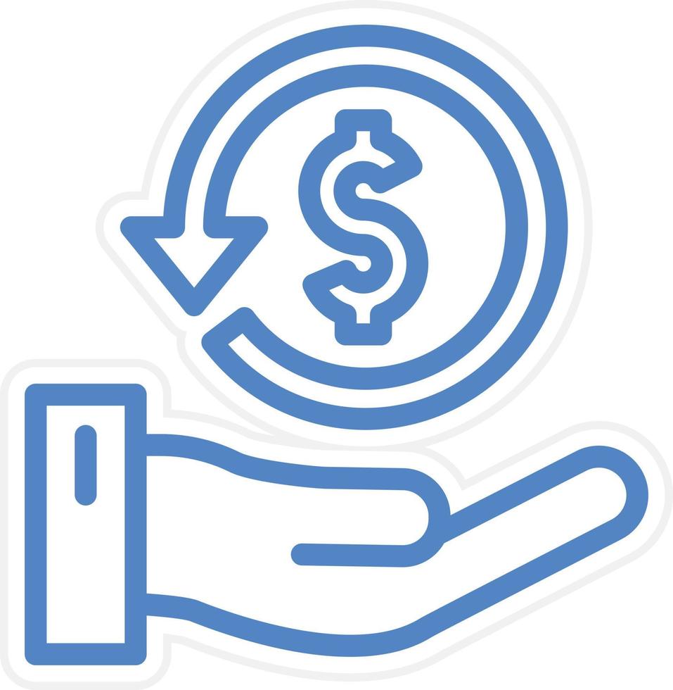Cashback Vector Icon Style