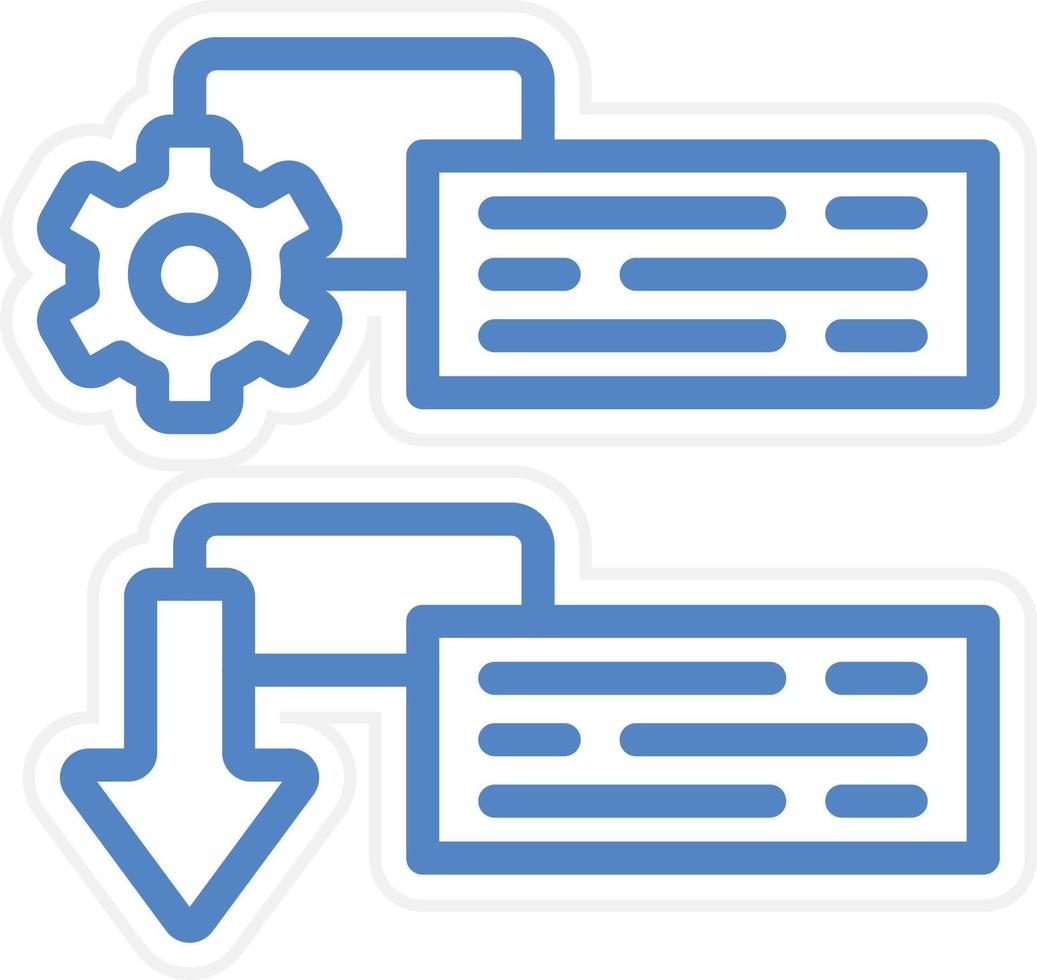 Low Priority Vector Icon Style