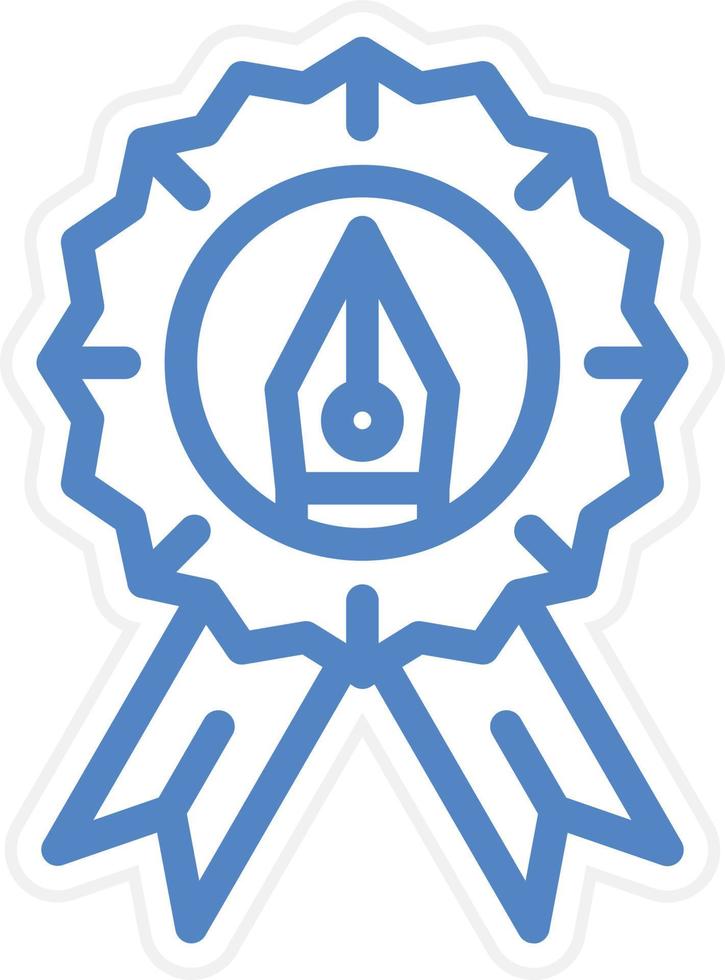 Badge Vector Icon Style