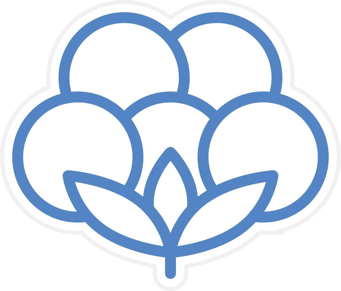 Cotton Vector Icon Style