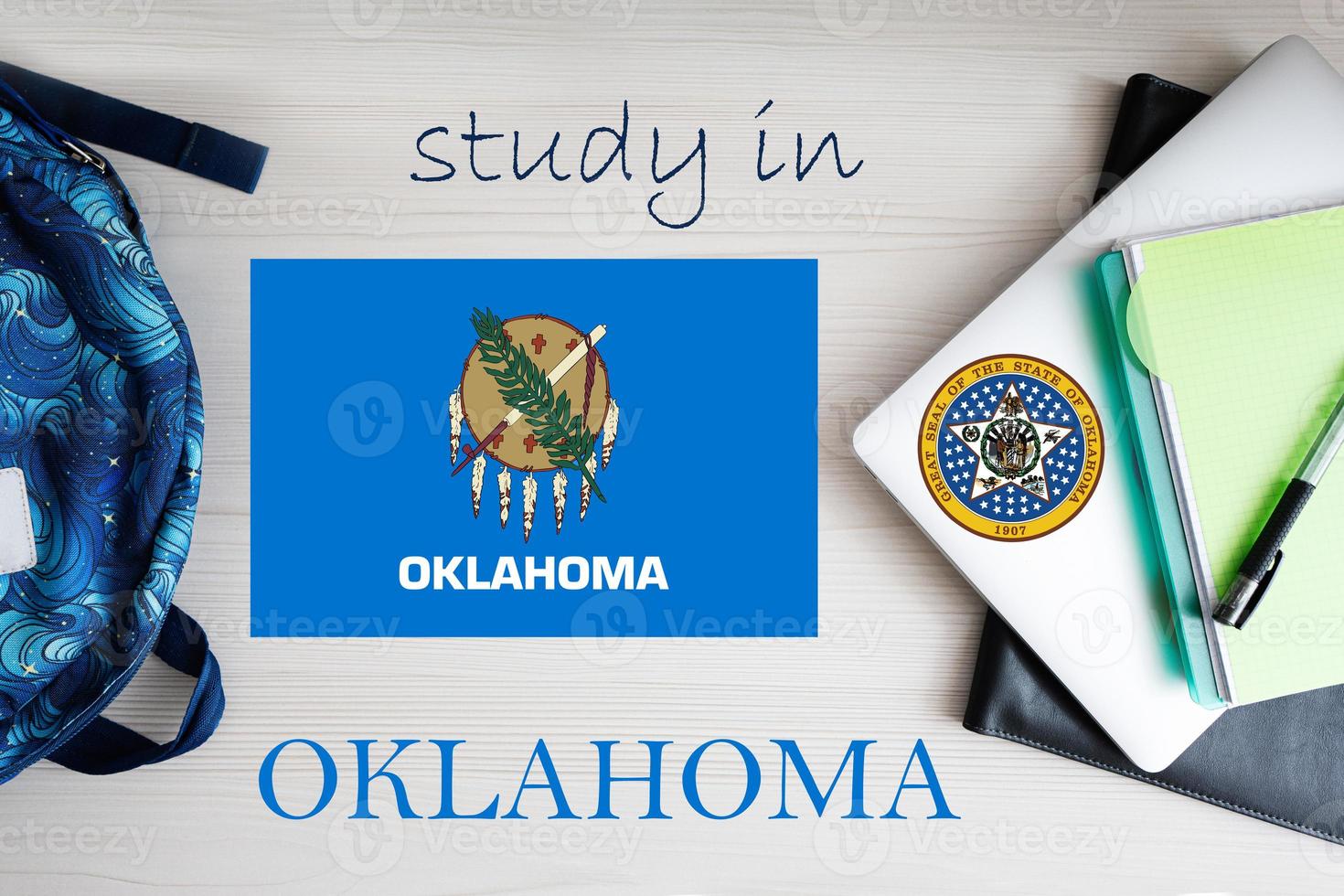 Study in Alabama. USA state. US education concept. Learn America concept. photo