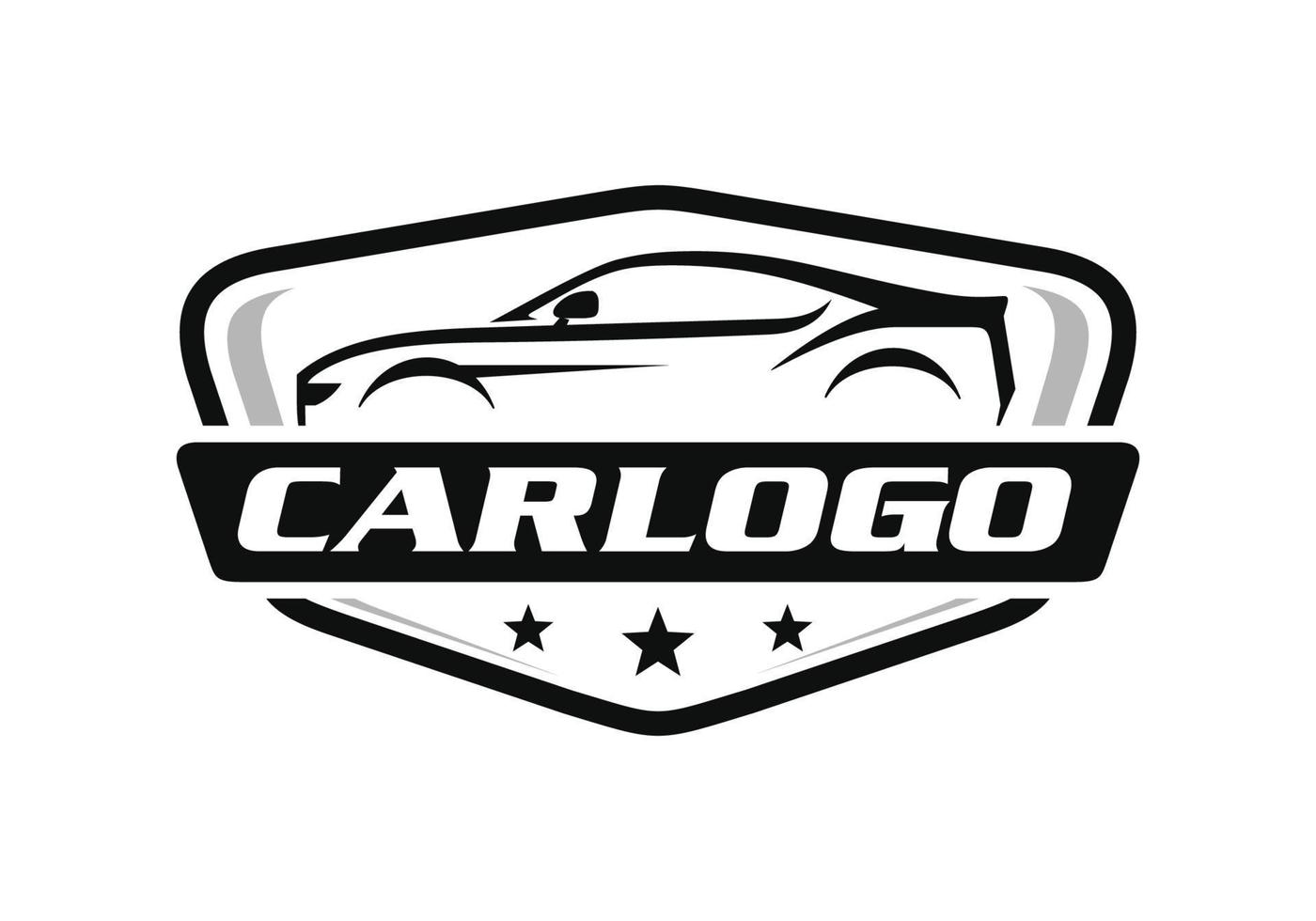 vector de diseño de logotipo automotriz de coche