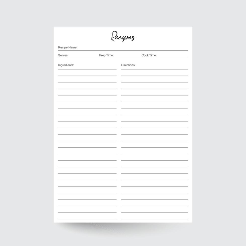 Recipe Card,Recipe Insert,Recipe Book,Recipe Organiser,Cookie Recipe Card,Recipe Sheet,Recipe Request,Recipe Dairy,Kitchen Recipe vector