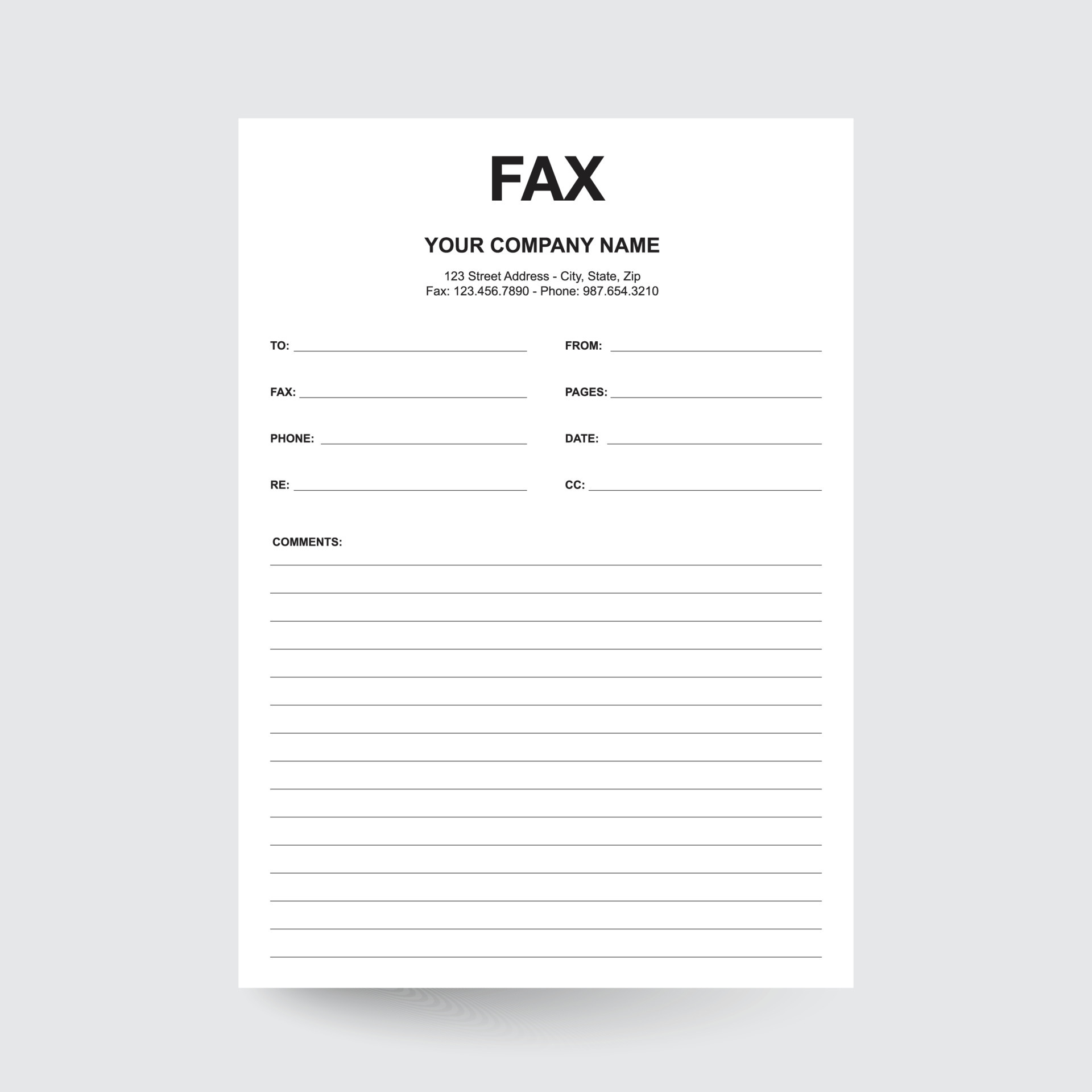 Fax Cover Sheet Template Editable Word Form fax transmittal Small Fax Cover Sheet Template Editable Word Form fax transmittal Small
