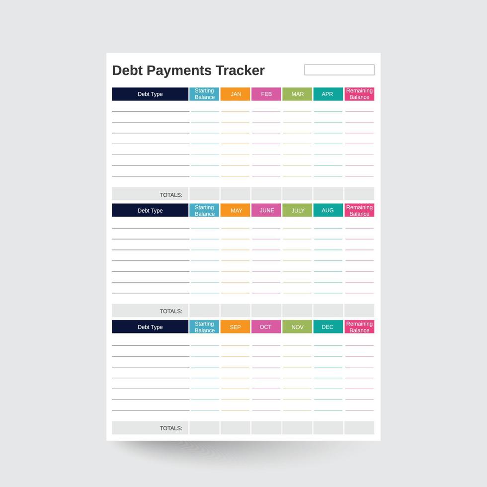 Debt Payment Tracker,Debt Tracker,Debt Payoff Tracker,Debt Log,Debt Payment Planner,Debt Insert,Debt Payoff Plan,debt record,debt tracker insert,debt organizer vector