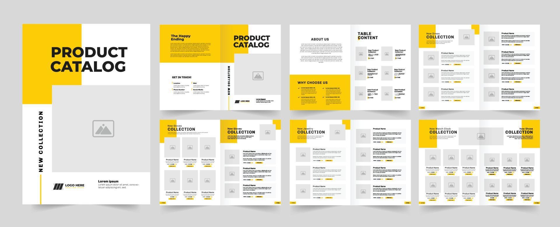 Product catalog. For use fashion catalog, business catalog, Jewelry catalog, cloth catalogue. vector