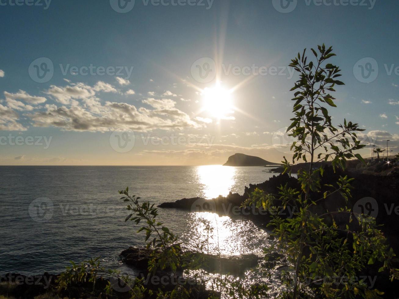 Scenic coastal view photo