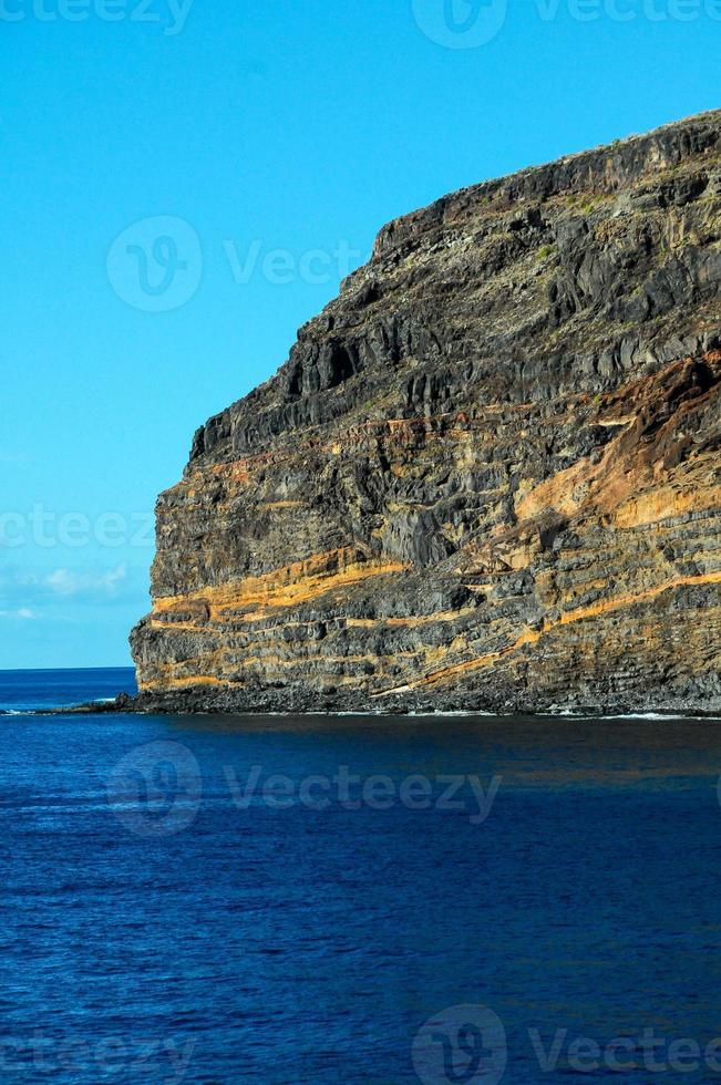 Scenic coastal view photo