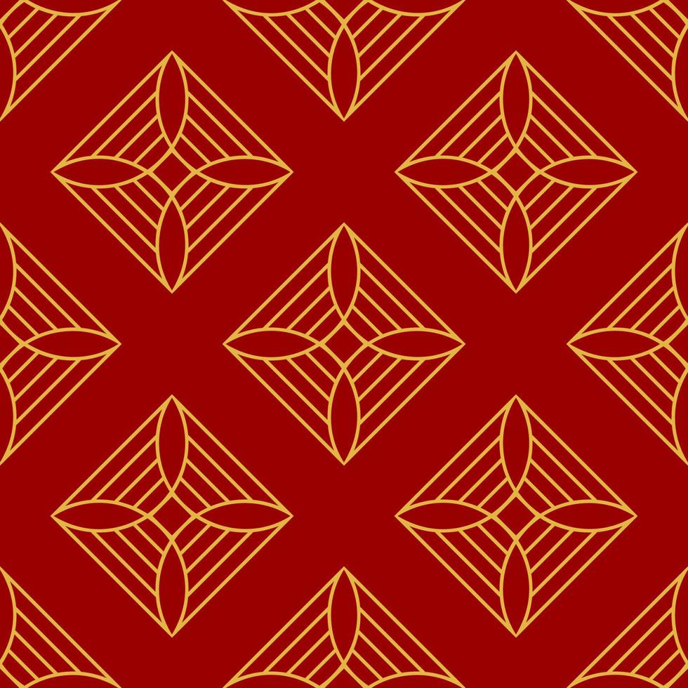 Asian seamless pattern 9 vector