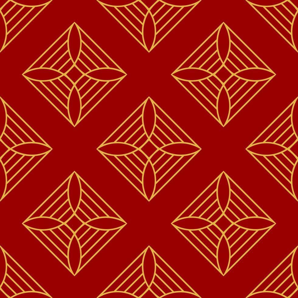 Asian seamless pattern 9 vector