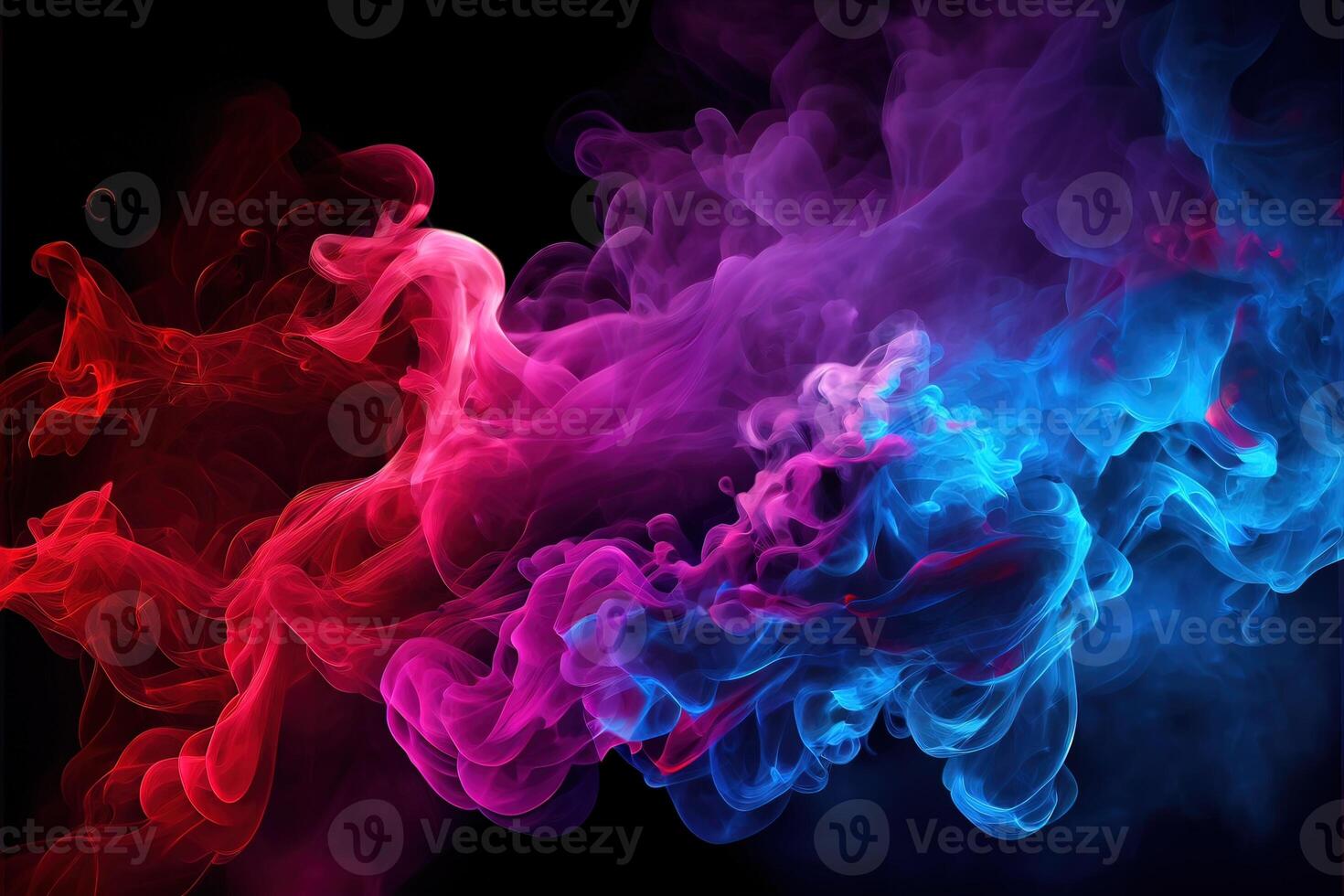 Dark Purple Fog Background Colorful Wallpaper Stock Illustration