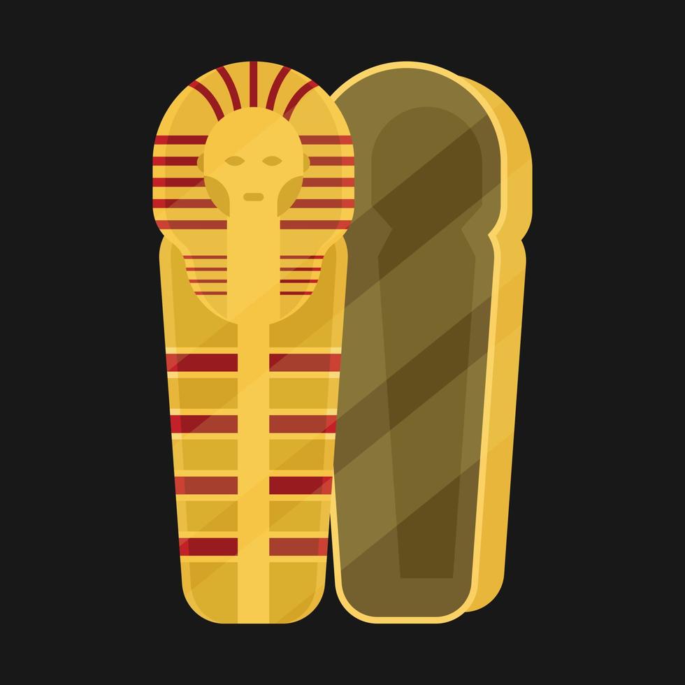 Vector Image Of Egyptian Sarcophagus