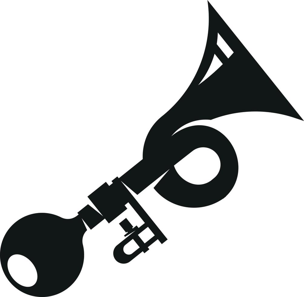 Vector Image Of Trumpet Silhouette