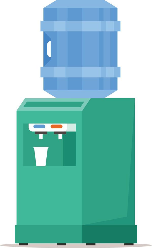 Vector Image Of Water Dispenser