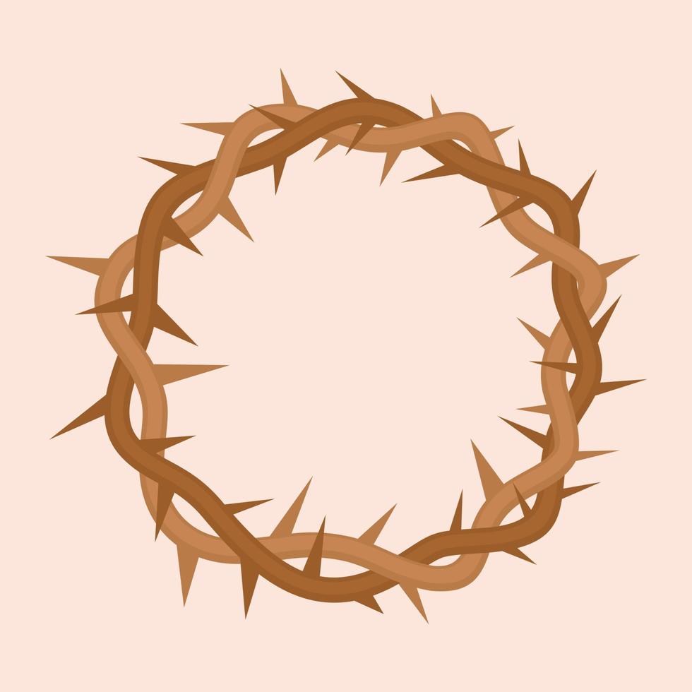 Vector Image Of Crown Of Thorns