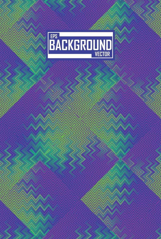 Abstract pattern with geometric concept vector
