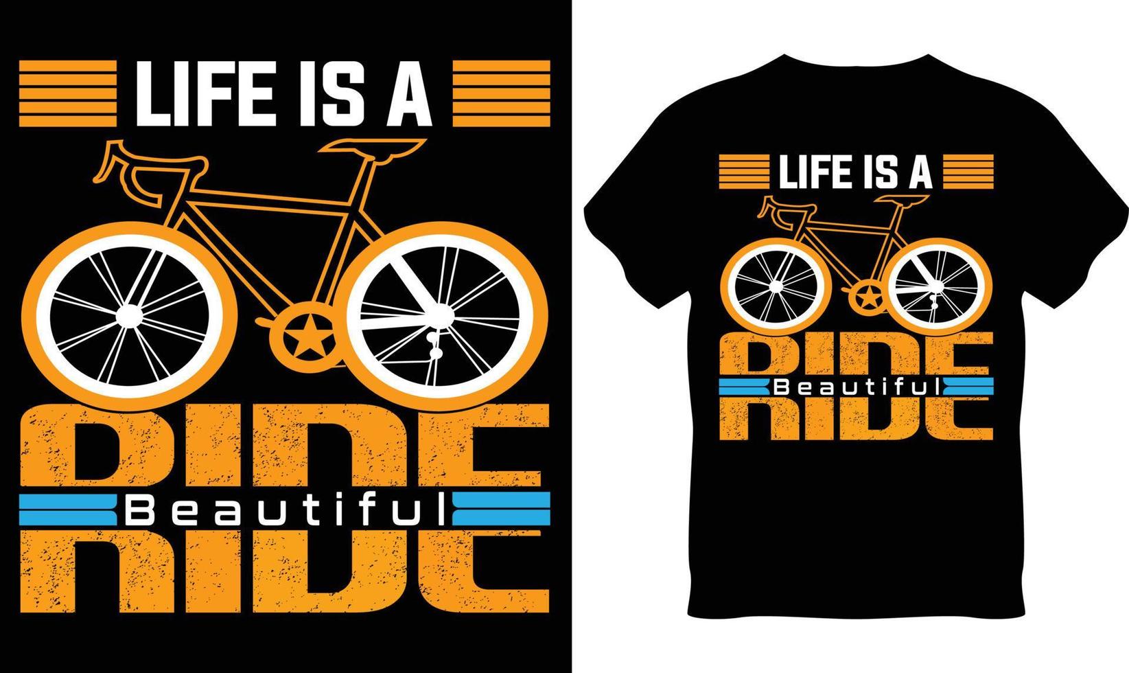 Riding T-Shirt Design vector