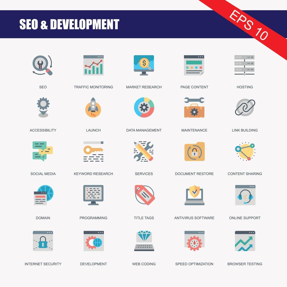 SEO optimization icons. Set of line icons. Achieving results, brand manager. SEO concept. Vector illustration can be used for topics like internet, marketing