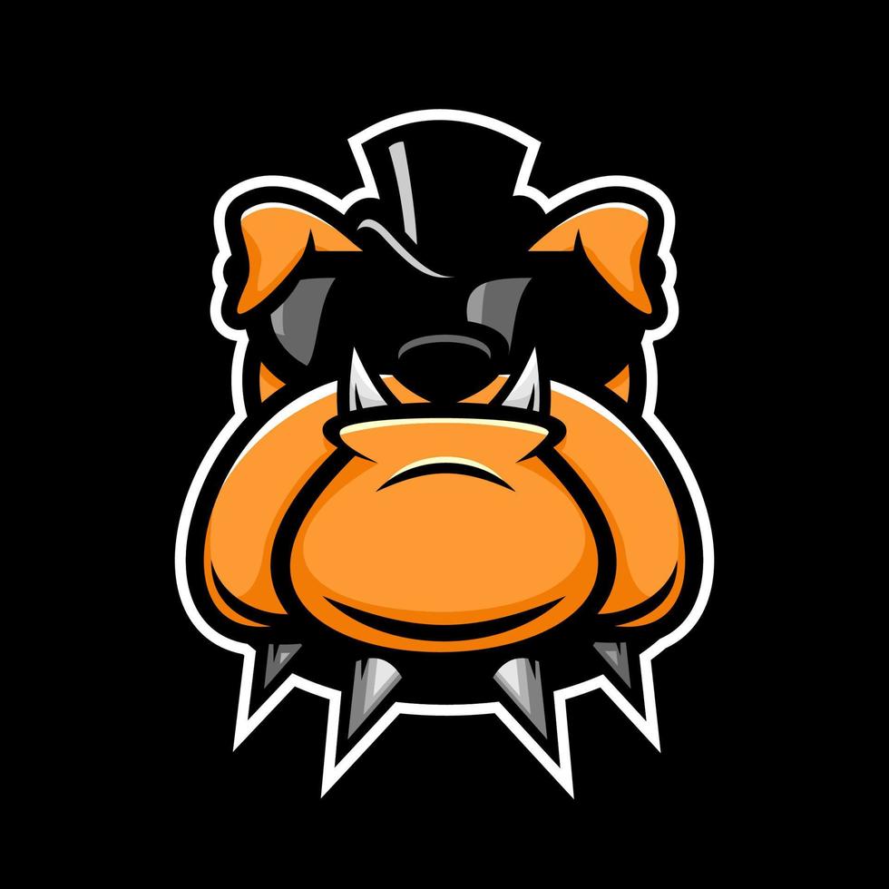 BULLDOG VECTOR CARTOON