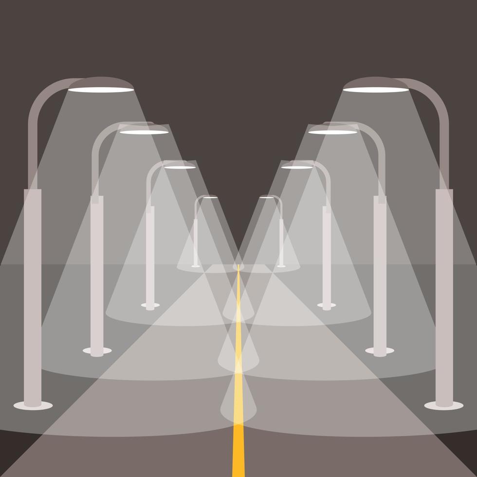 Vector Graphics Of Street Lamps