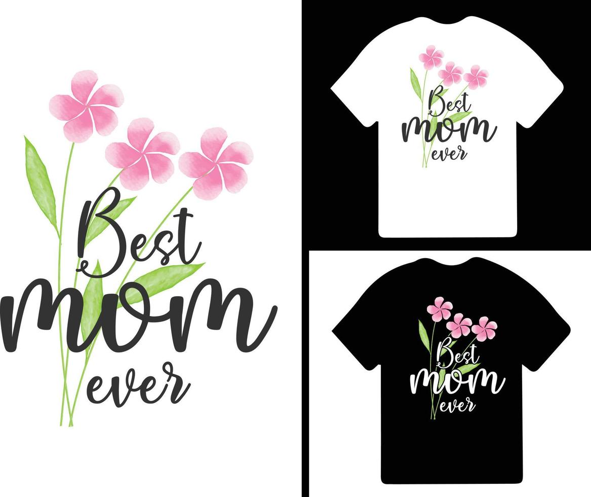 Floral Best Kind Of Mom Designer Mother's Day T-Shirt Floral Best Kind Of Mom Designer Mother's Day T-Shirt