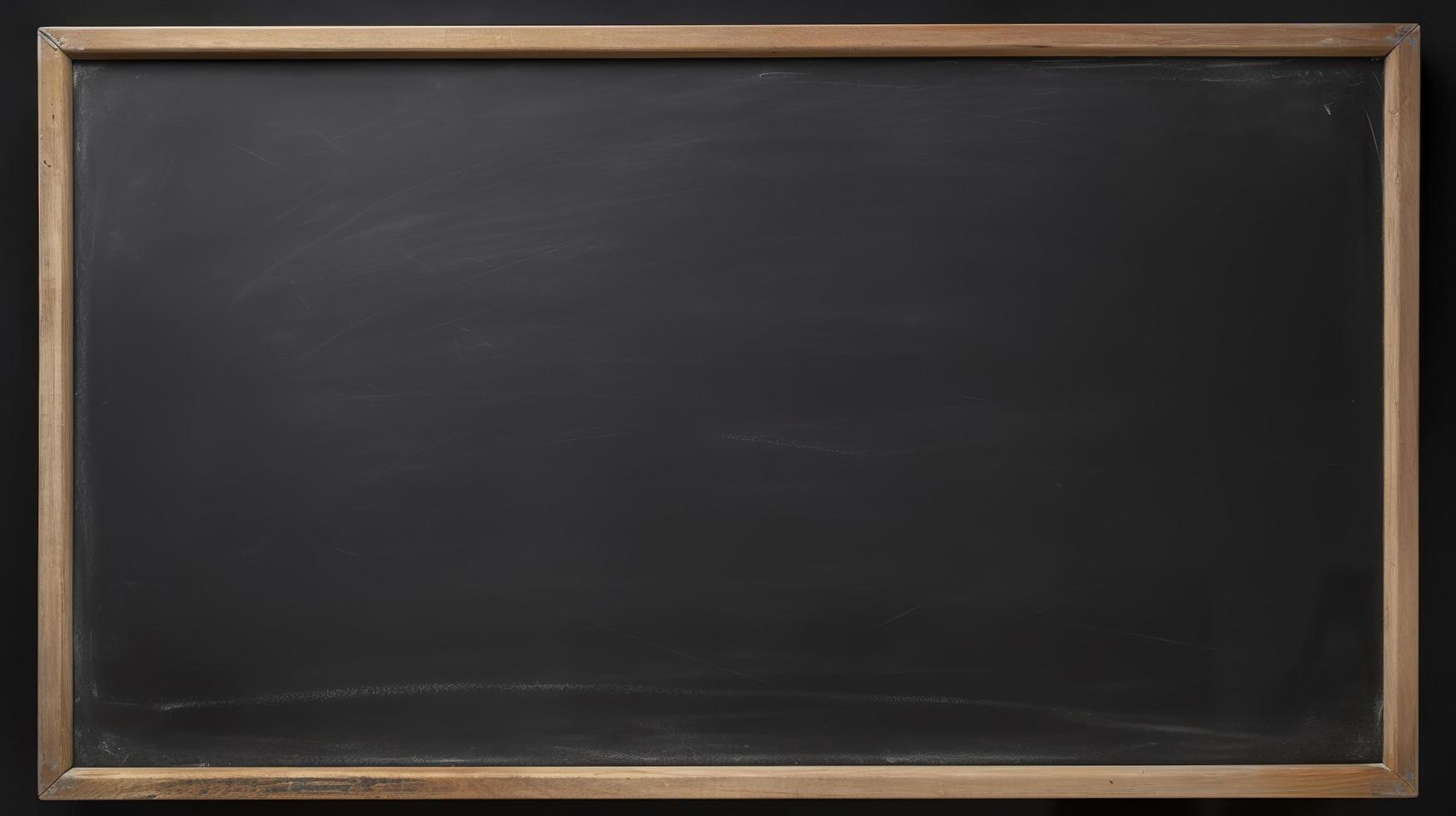 Free photo empty blackboard, generat ai