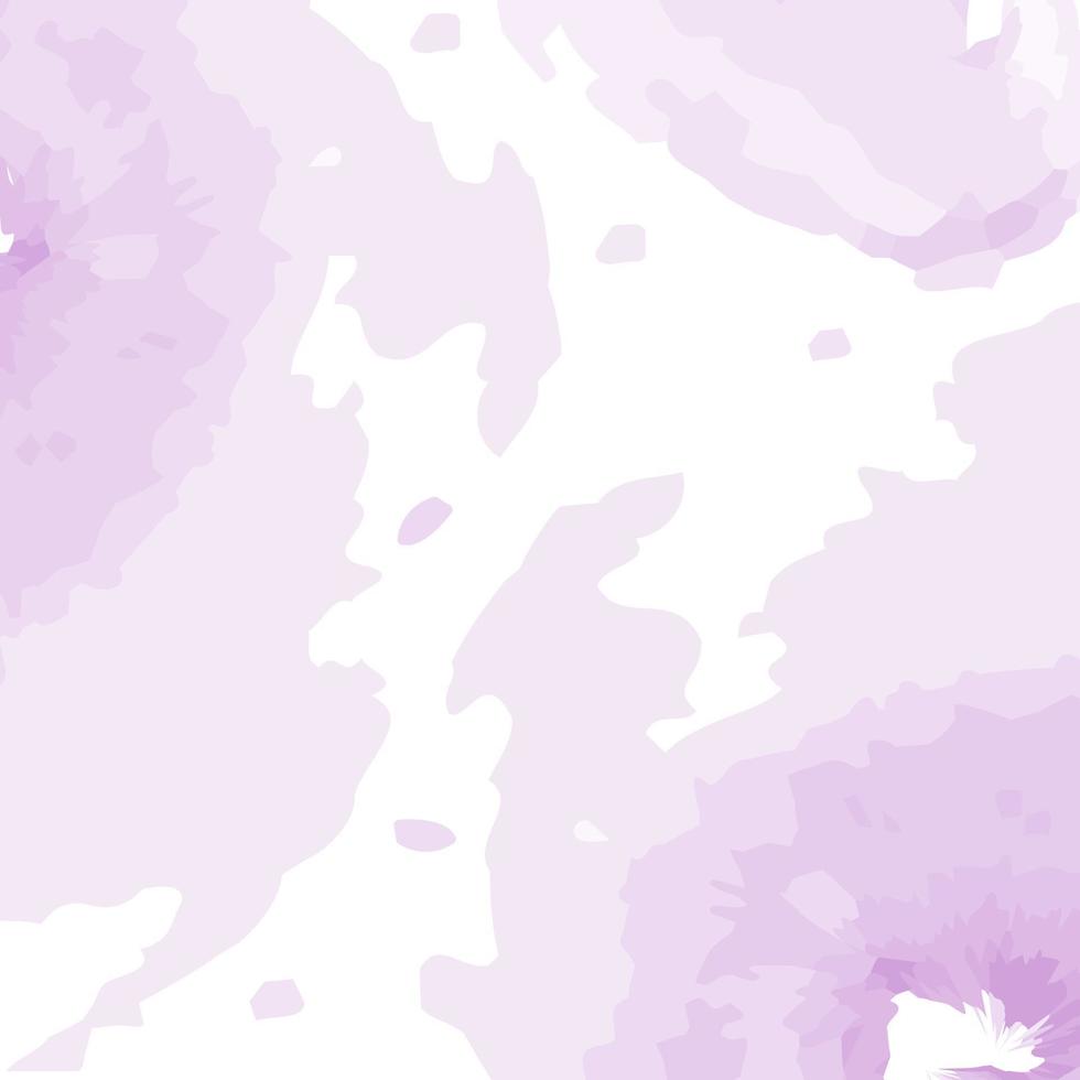 Abstract Frame of spots in trendy spring purple shades in a watercolor manner. Background texture vector