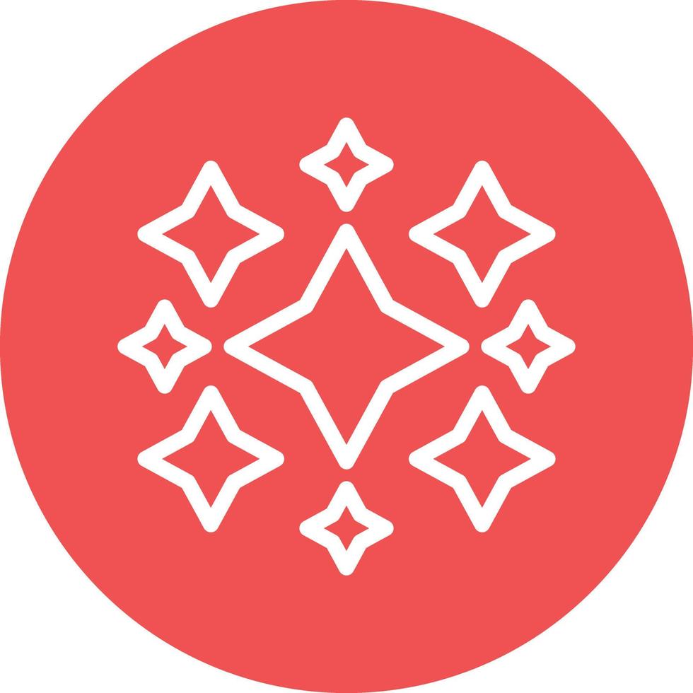Sparkles Vector Icon Design