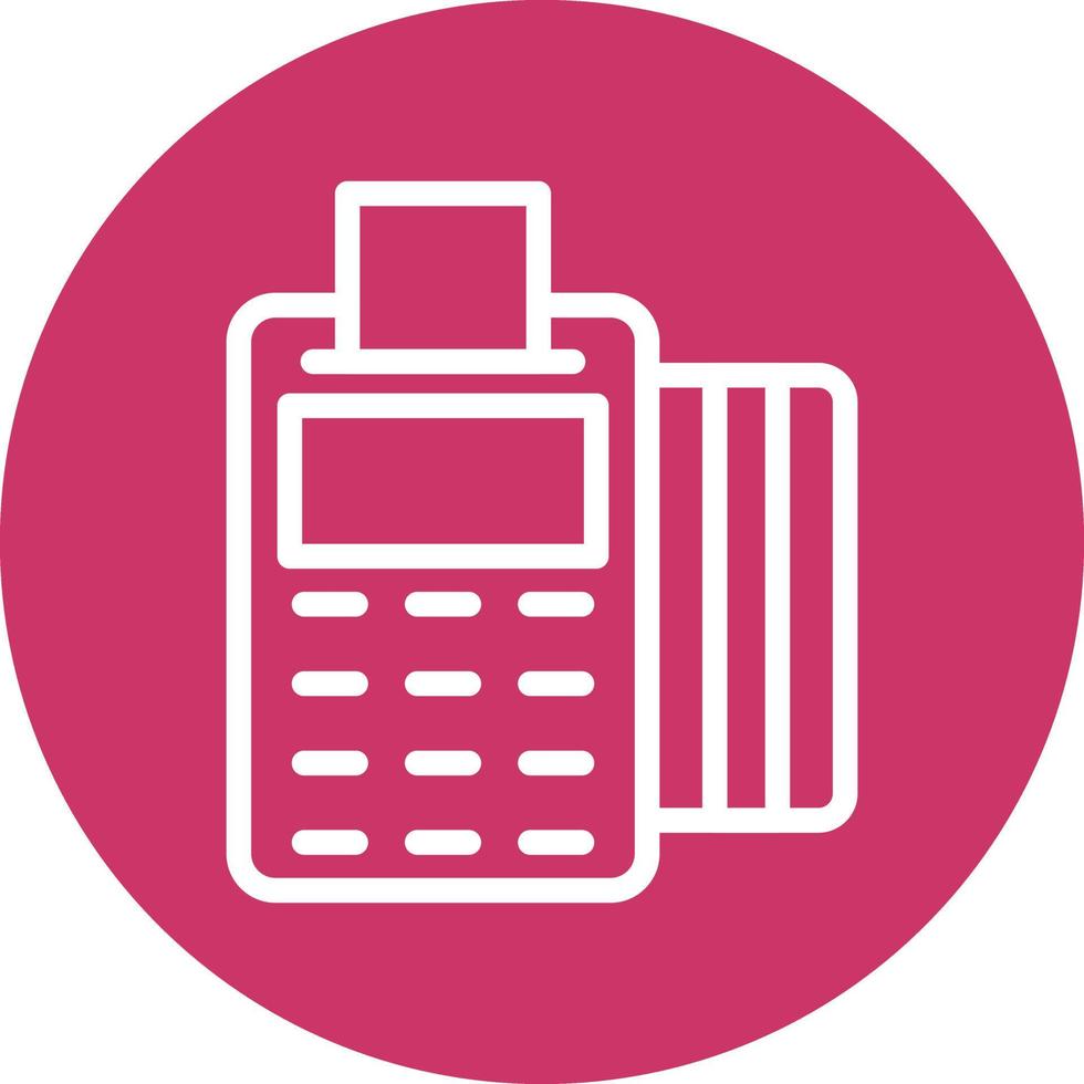 Card Machine Vector Icon Design