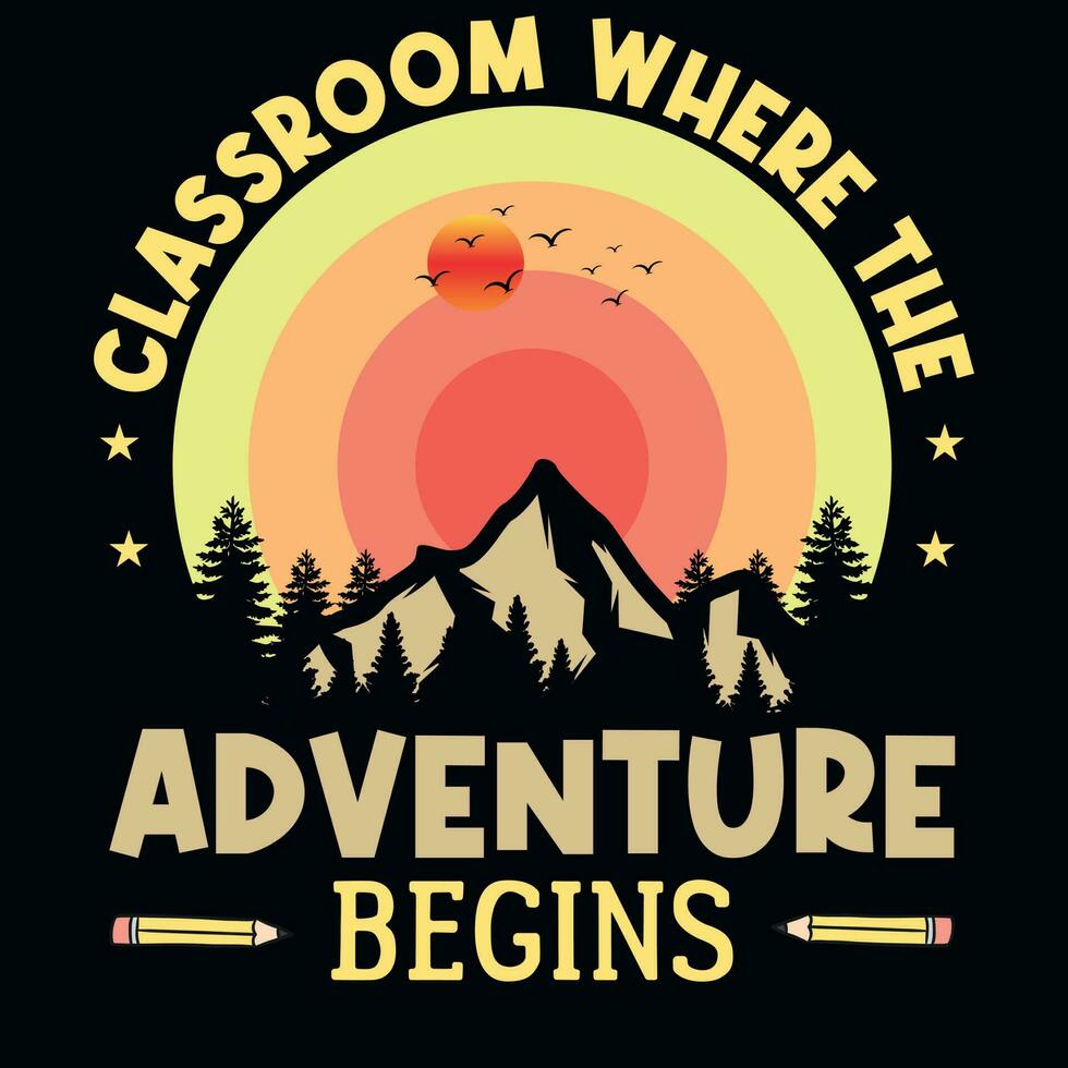 Mountain adventure graphics tshirt design vector